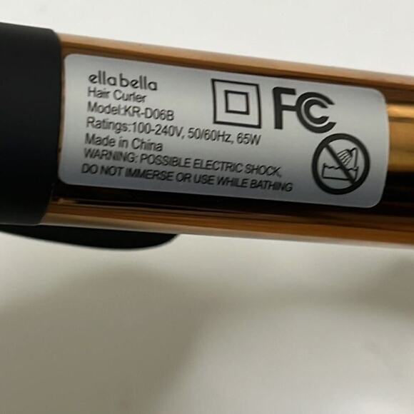 NWT ELLA BELLA HAIR CURLER PROFESSIONAL 1inch - Picture 3 of 4